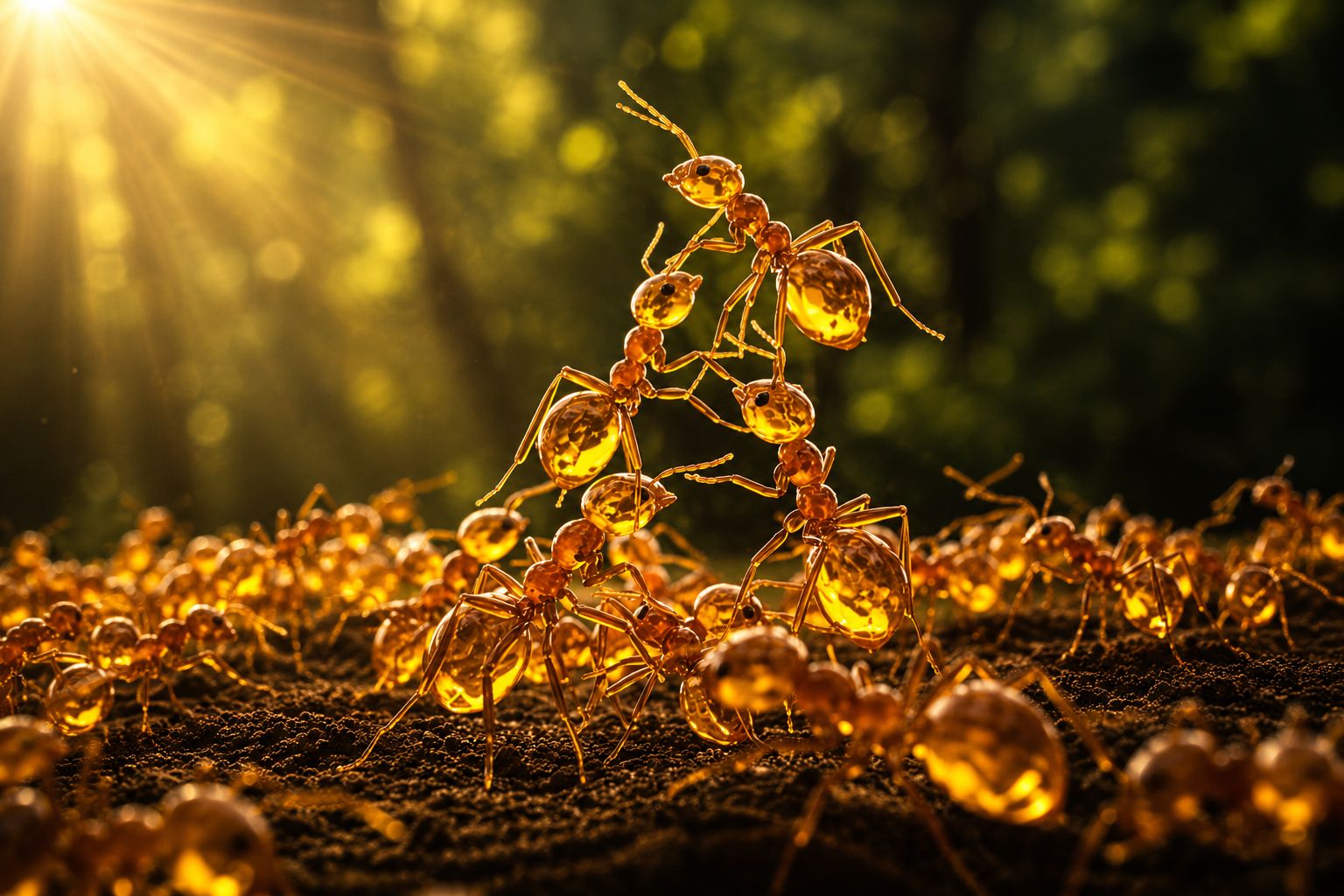 Golden Ants Teamwork